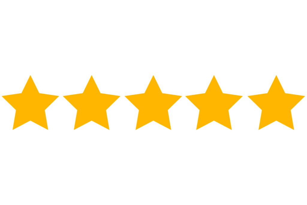 five stars, stars, feedback, review, yellow, cutout, five stars, five stars, five stars, five stars, five stars